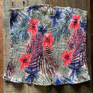 NWT! Free People Band Tube Top Floral (size xs)